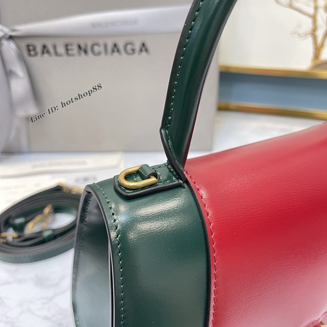 Balenciaga專櫃爆款Hourglass沙漏包手提女包 巴黎世家原廠正品級別聯名沙漏 fyj1529